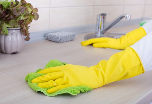 Commercial carpet cleaning for an office space in EN5