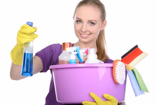 Local cleaning team handling a one-time clean in EN5